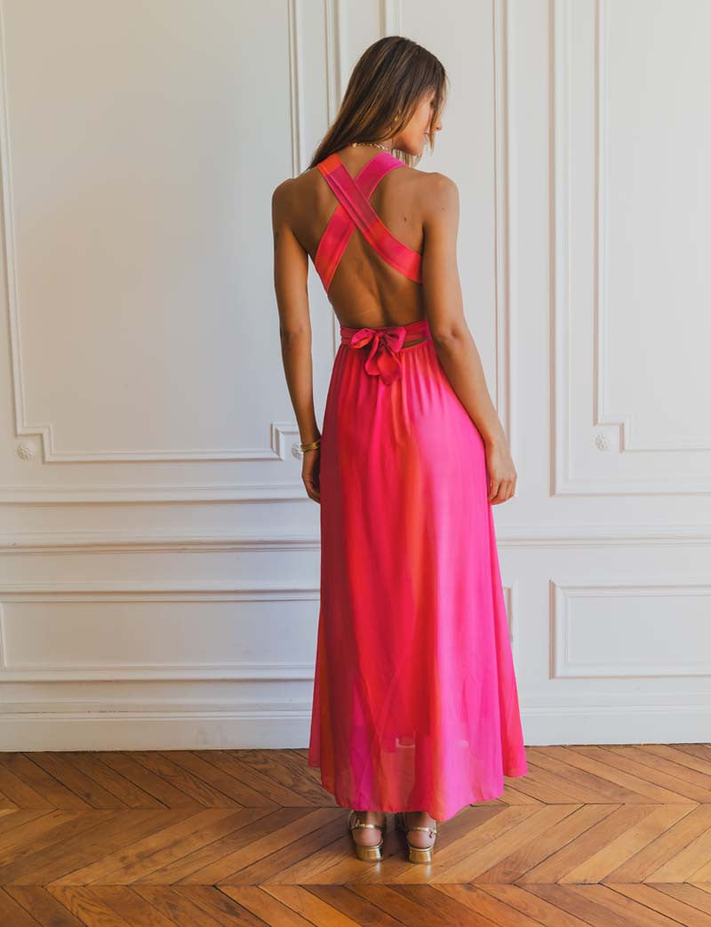 Babylon | Vestido fucsia Diana