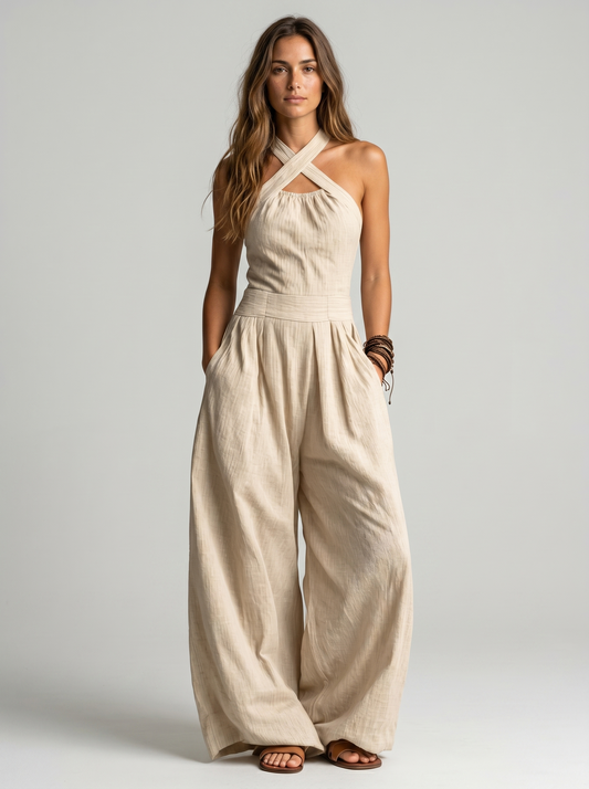 Babylon | Mono elegante con escote cruzado