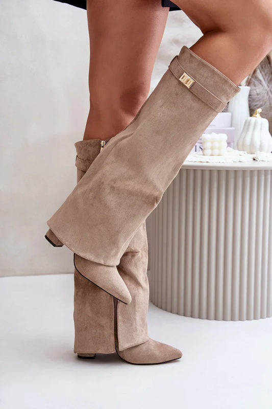 Babylon | Botas de ante hasta la rodilla
