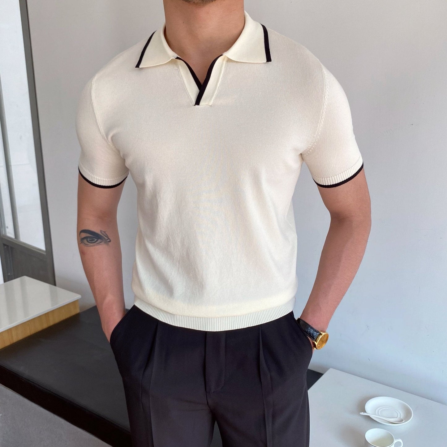 Babylon | Polo cuello en V