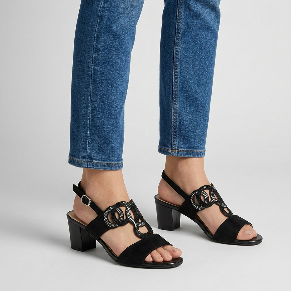 Babylon | Sandalia Cómoda de Tacón para Mujer