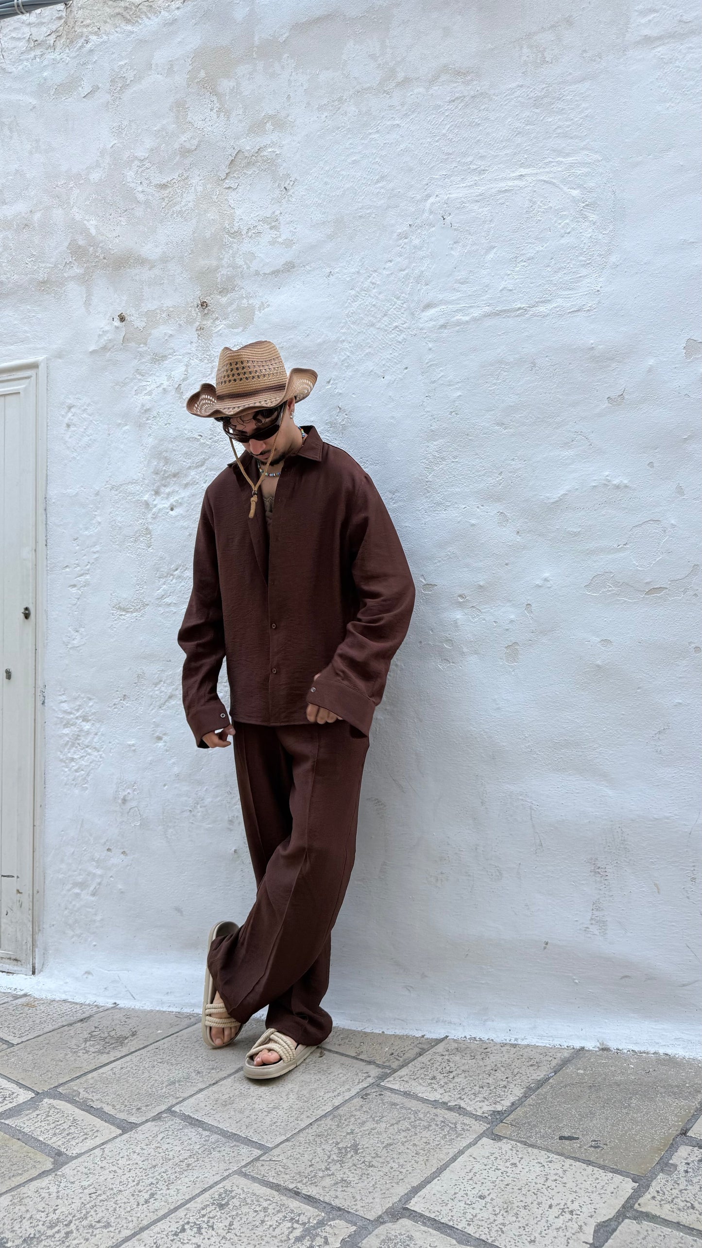 Babylon | Conjunto Santorini de lino