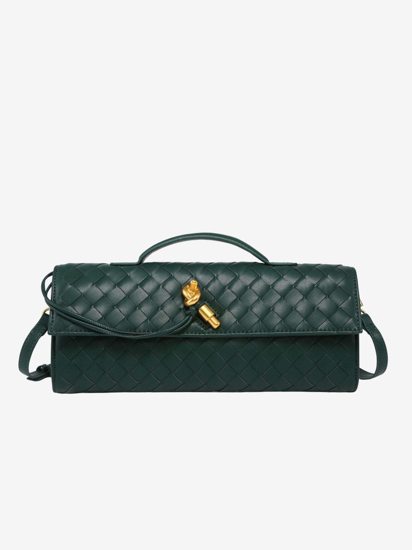 Sara Woven Clutch