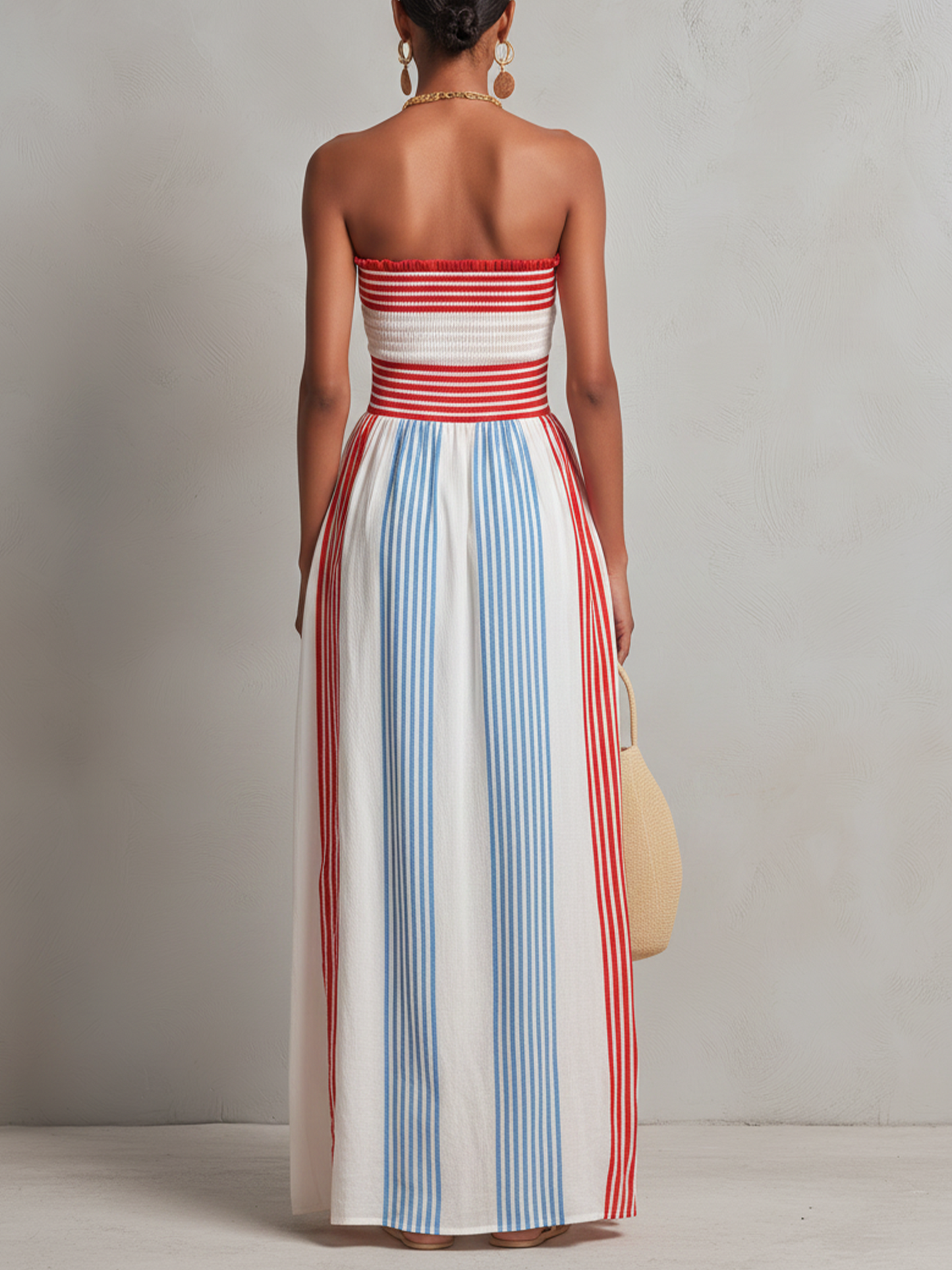 Babylon | Vestido colorido Angela de rayas