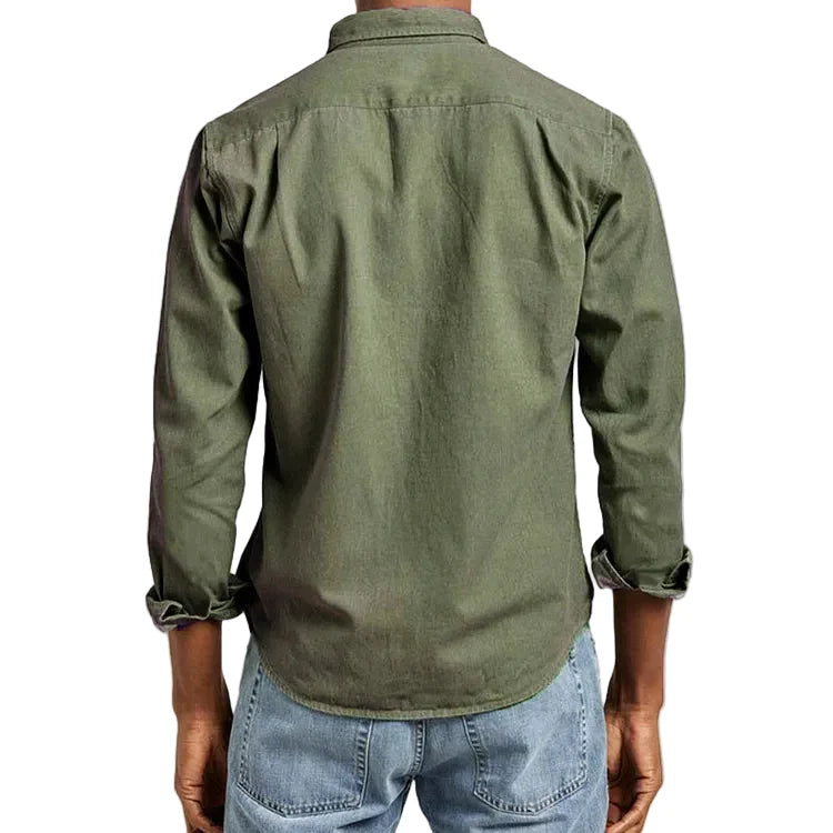 Babylon | Camisa botones lisa