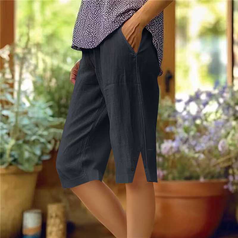 Babylon | Pantalones Capri con Bolsillos