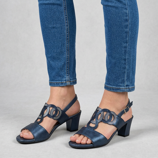 Babylon | Sandalia Cómoda de Tacón