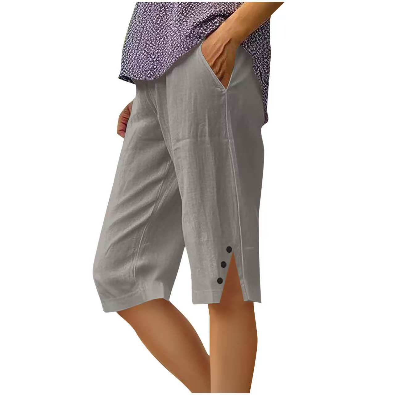 Babylon | Pantalones Capri con Bolsillos