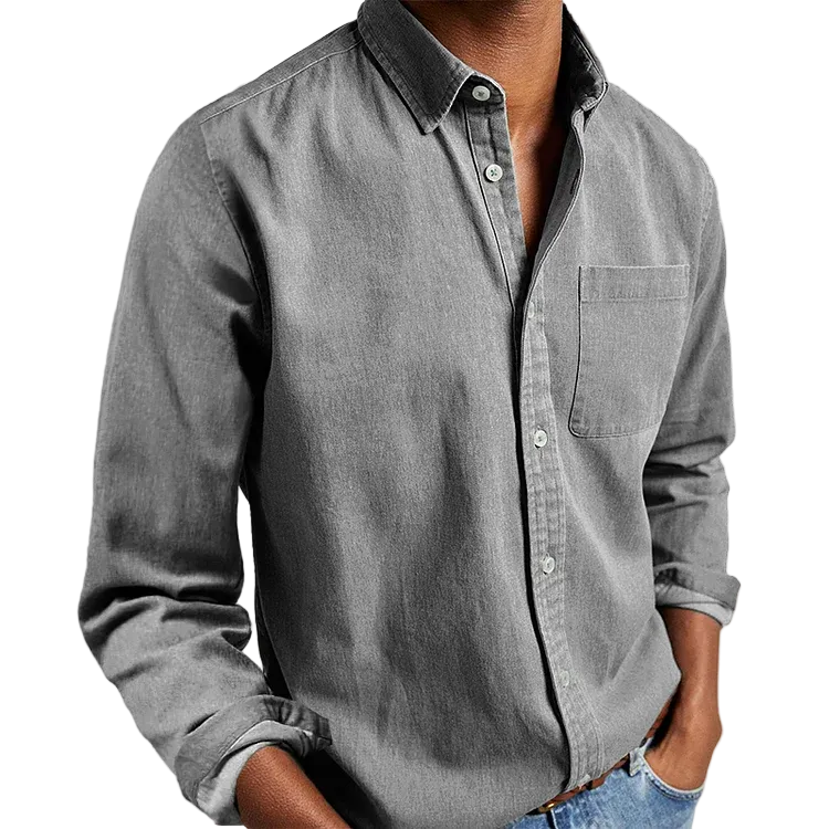 Babylon | Camisa botones lisa