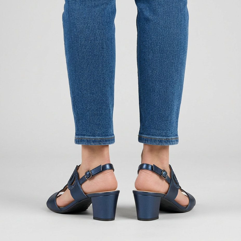 Babylon | Sandalia Cómoda de Tacón para Mujer