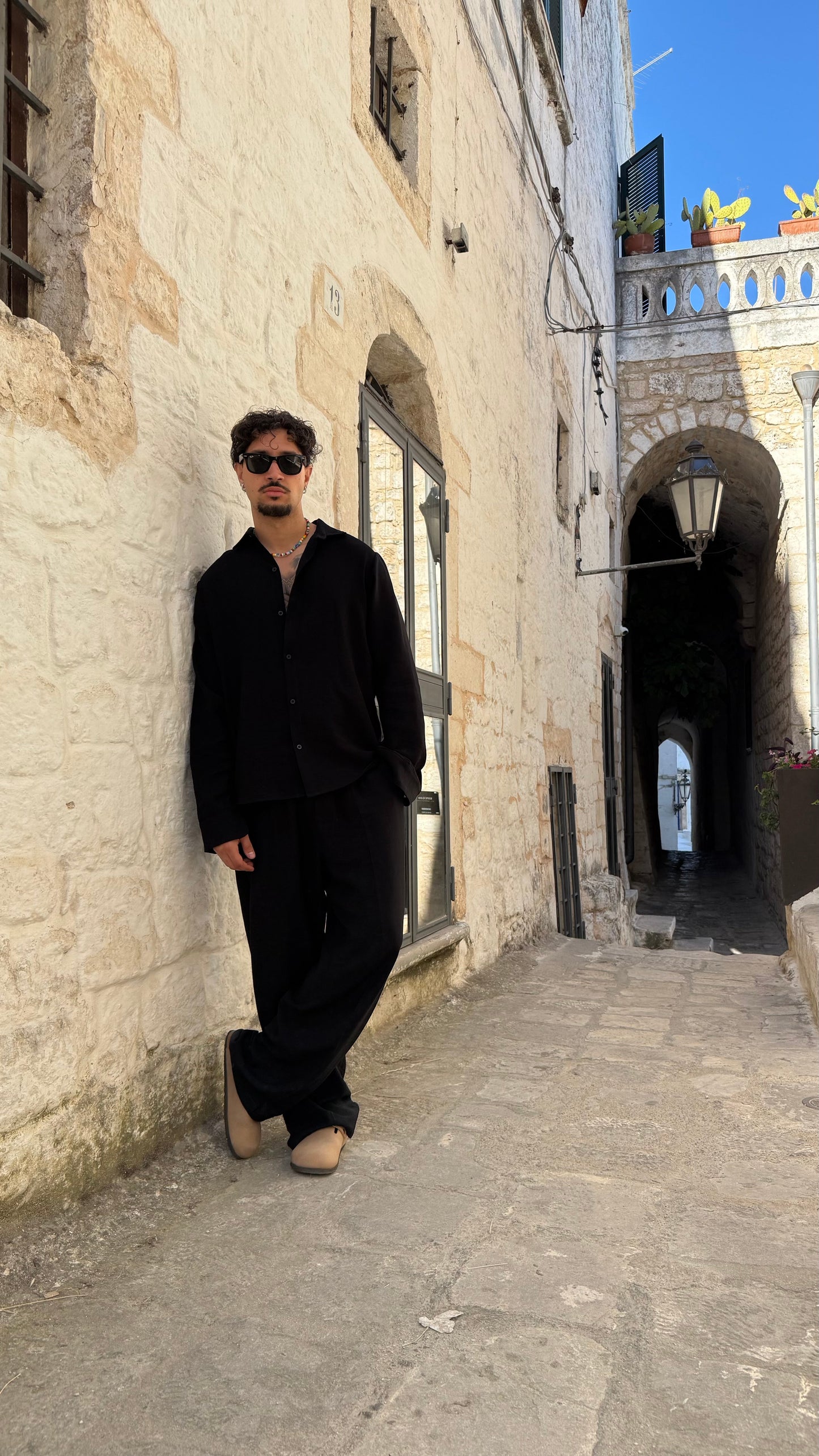 Babylon | Conjunto Santorini de lino