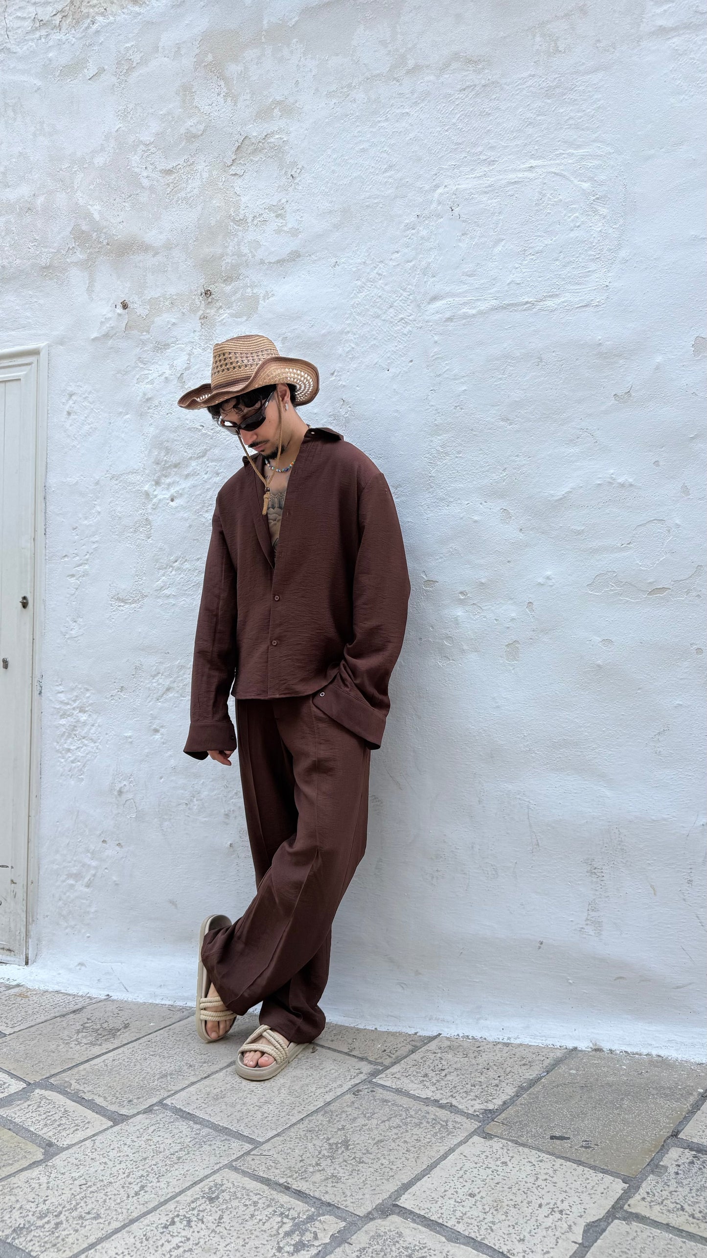 Babylon | Conjunto Santorini de lino