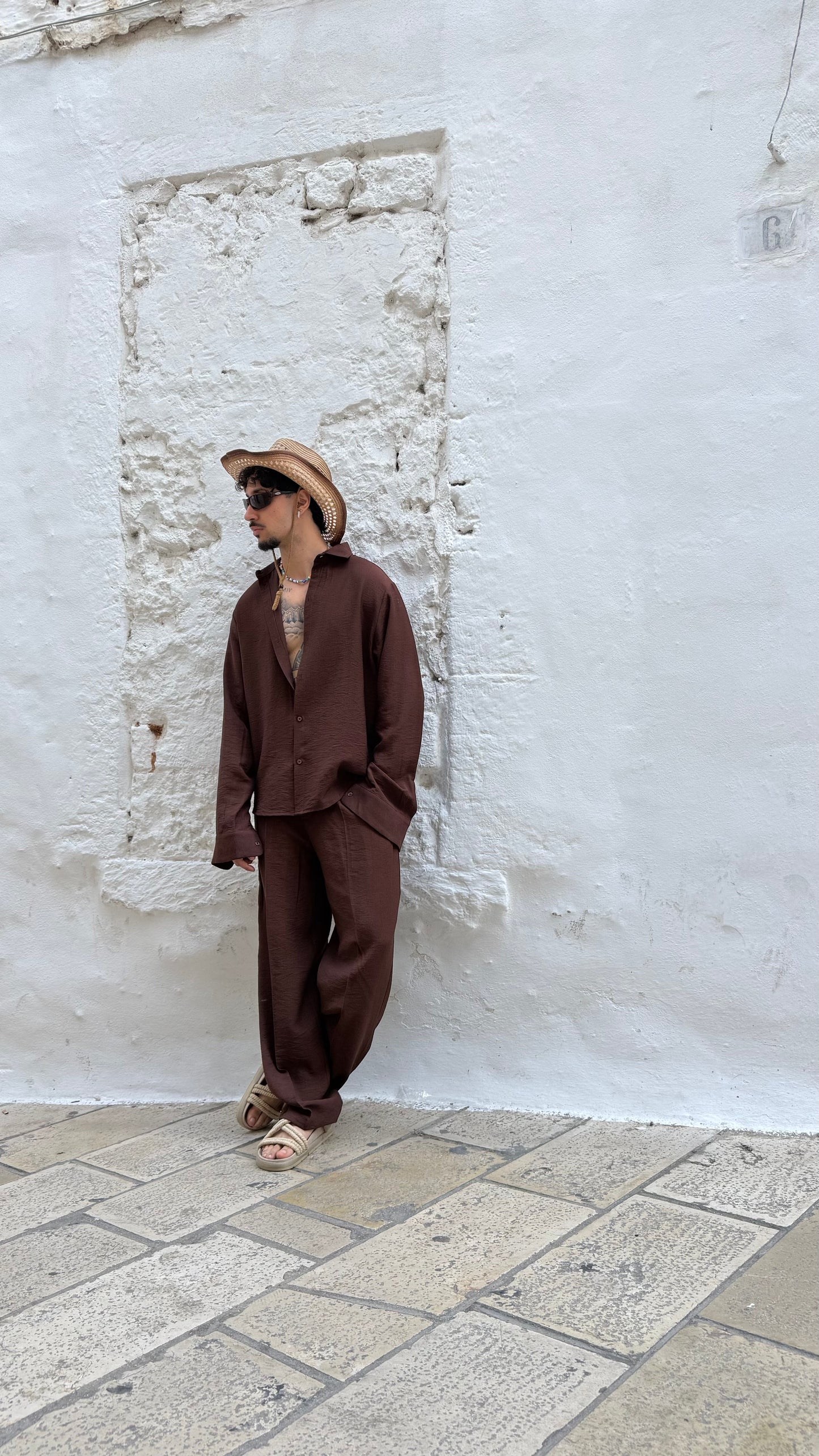 Babylon | Conjunto Santorini de lino