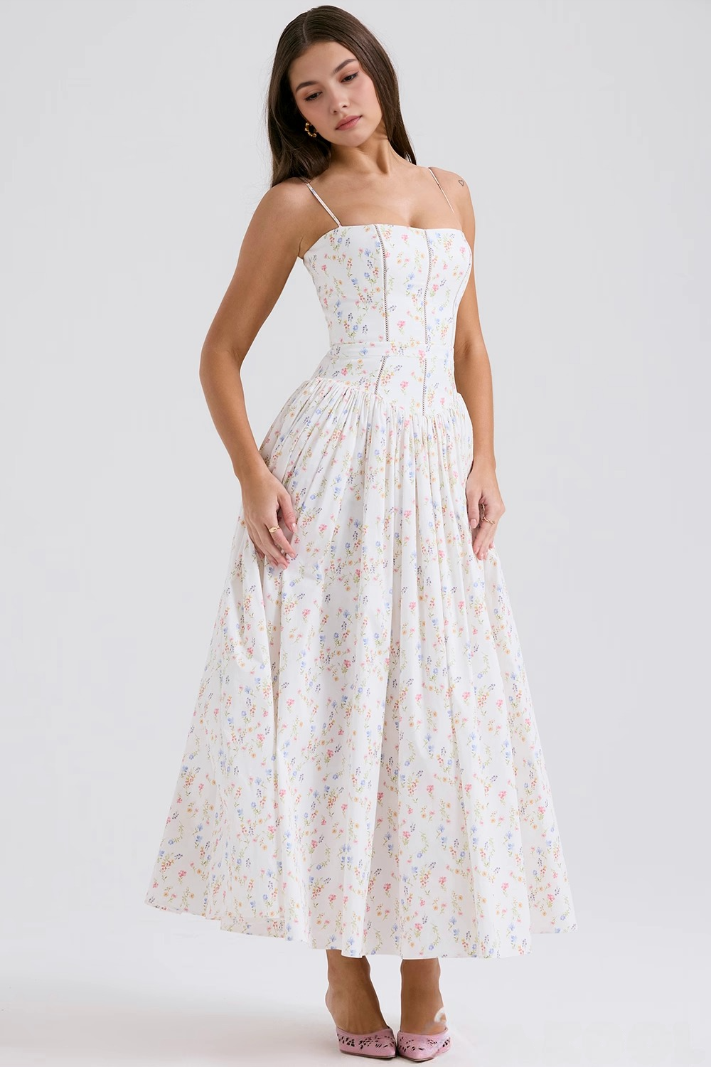 Babylon | Vestido midi floral