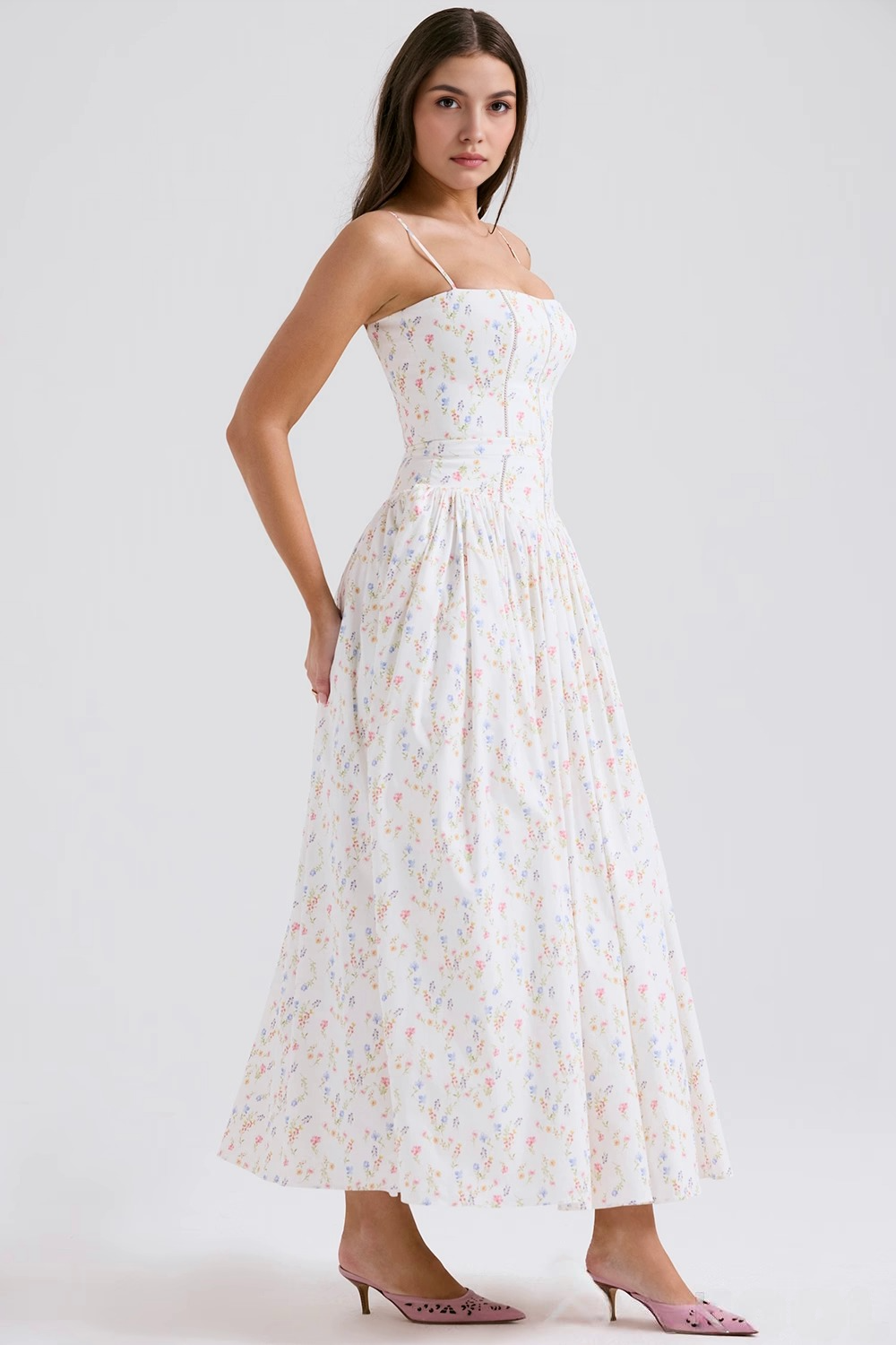 Babylon | Vestido midi floral