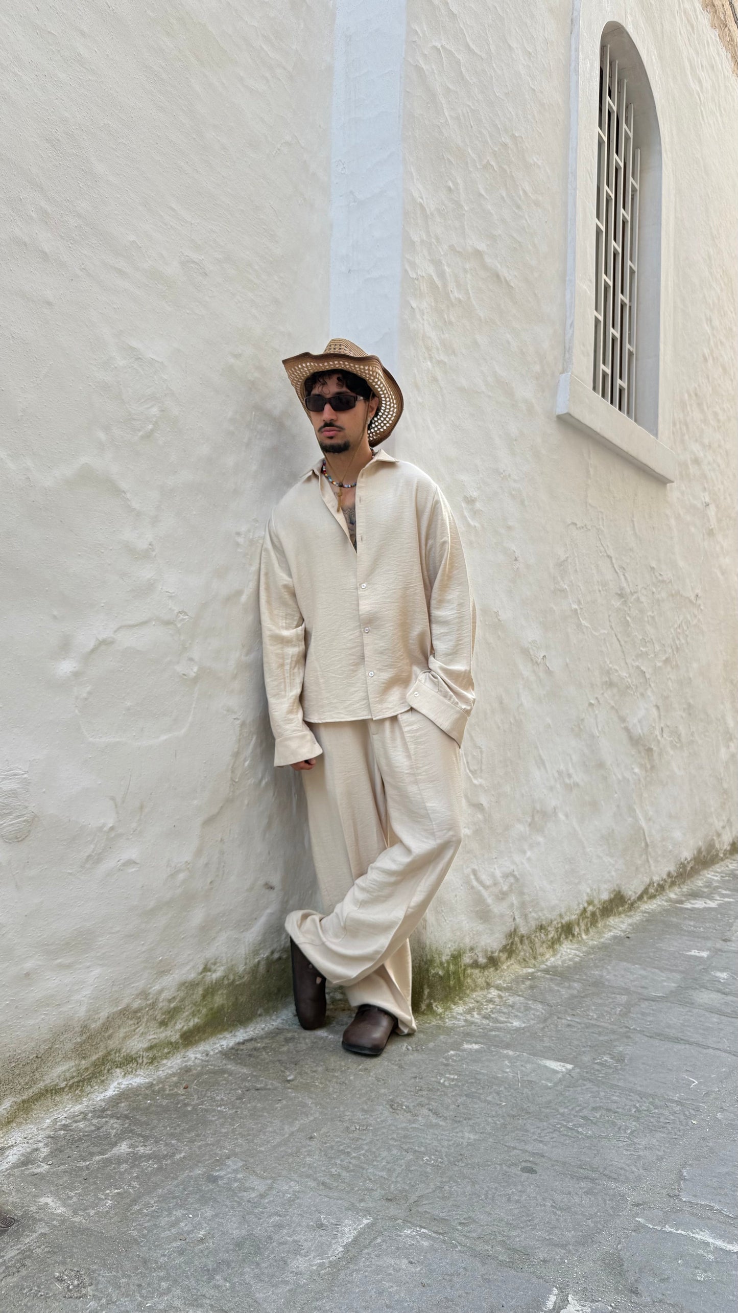 Babylon | Conjunto Santorini de lino