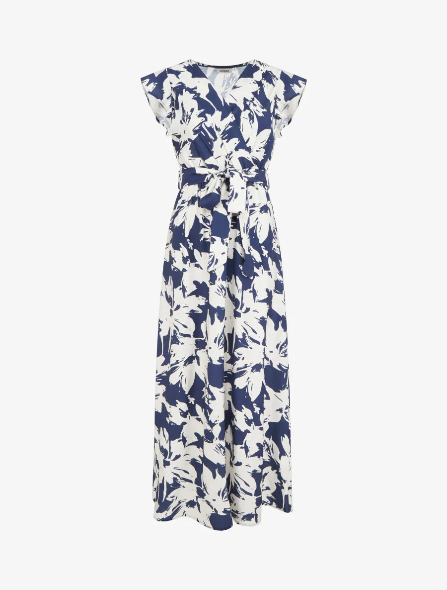 Babylon | Vestido largo con estampado floral