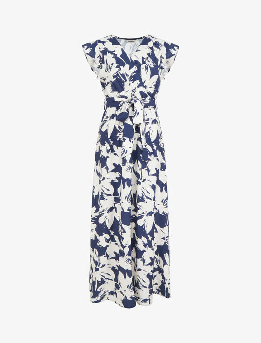 Babylon | Vestido largo con estampado floral