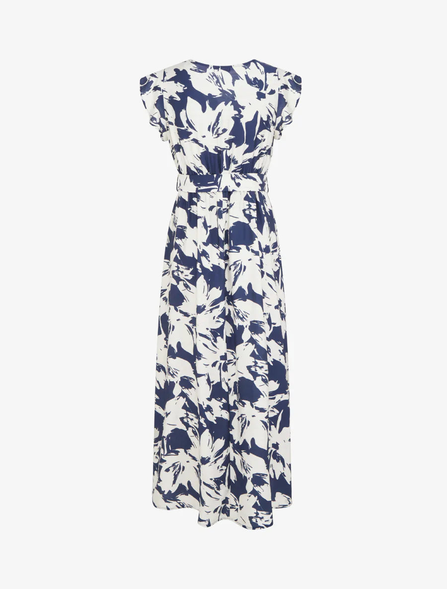 Babylon | Vestido largo con estampado floral