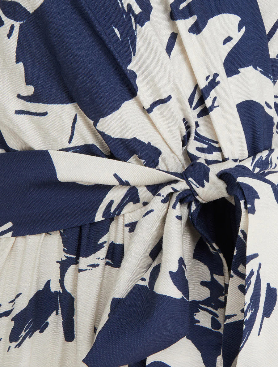 Babylon | Vestido largo con estampado floral