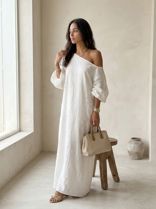 Babylon | Vestido largo de lino