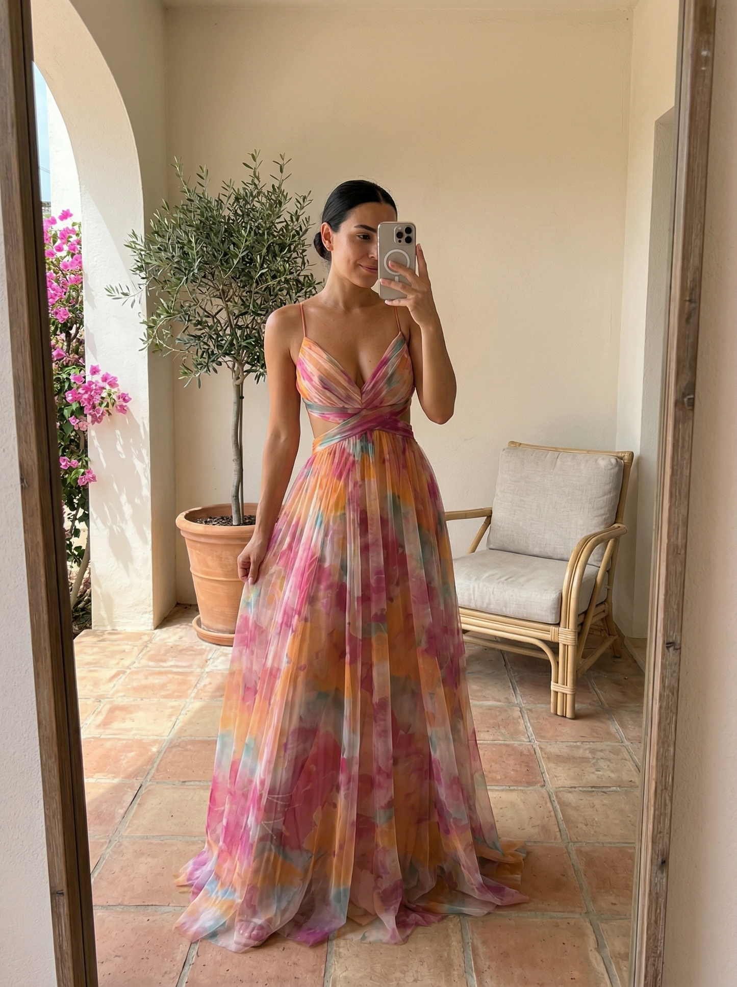 Babylon | Vestido largo floral