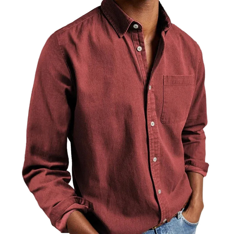 Babylon | Camisa botones lisa