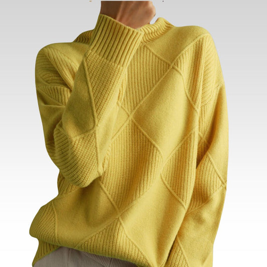 Babylon | Cómodo jersey de cuello alto