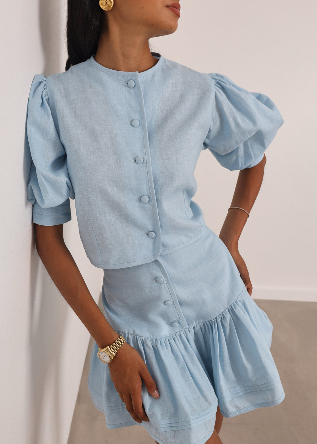 Babylon | Blusa Laney Azul pastel