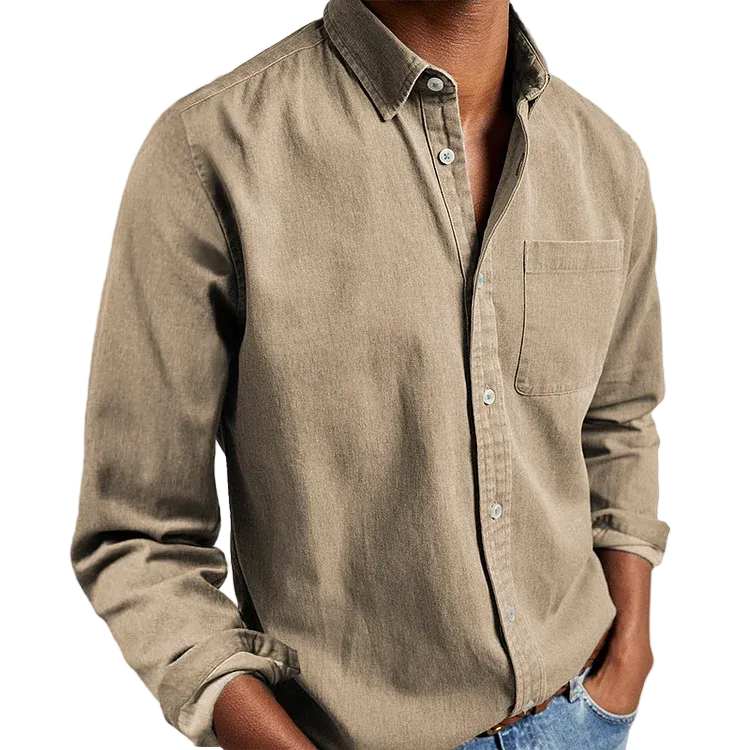 Babylon | Camisa botones lisa