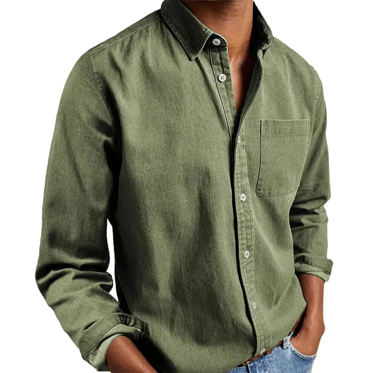 Babylon | Camisa botones lisa