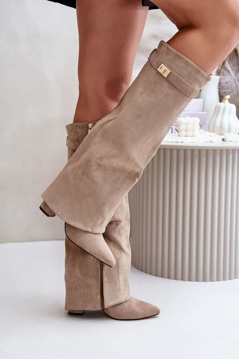 Babylon | Botas de ante hasta la rodilla