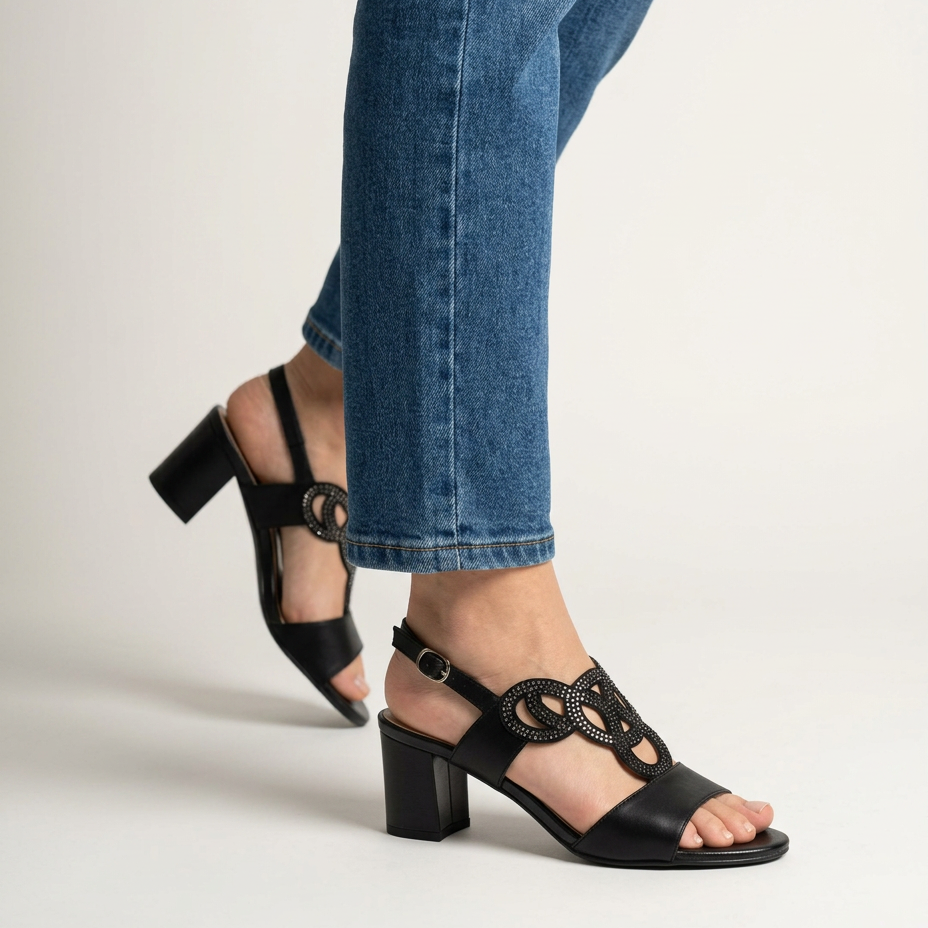 Babylon | Sandalia Cómoda de Tacón para Mujer