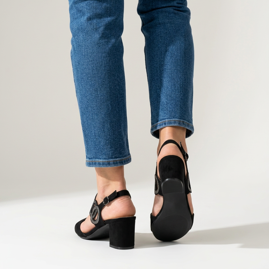 Babylon | Sandalia Cómoda de Tacón para Mujer