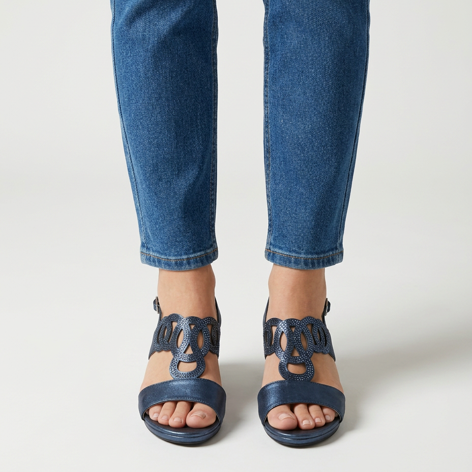 Babylon | Sandalia Cómoda de Tacón para Mujer