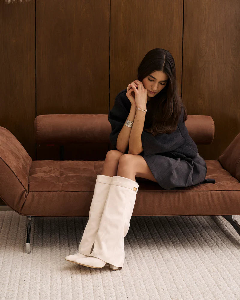 Babylon | Botas de ante hasta la rodilla