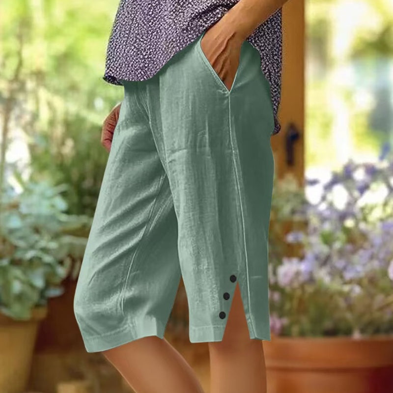 Babylon | Pantalones Capri con Bolsillos