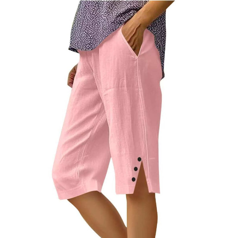 Babylon | Pantalones Capri con Bolsillos