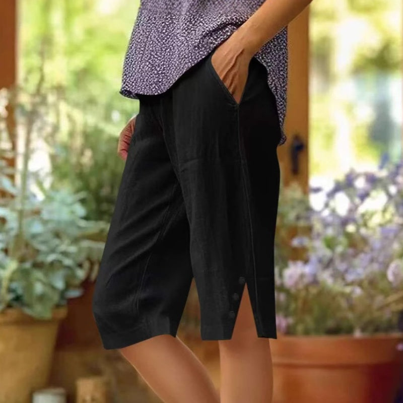 Babylon | Pantalones Capri con Bolsillos
