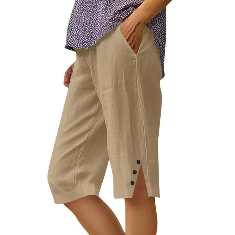 Babylon | Pantalones Capri con Bolsillos