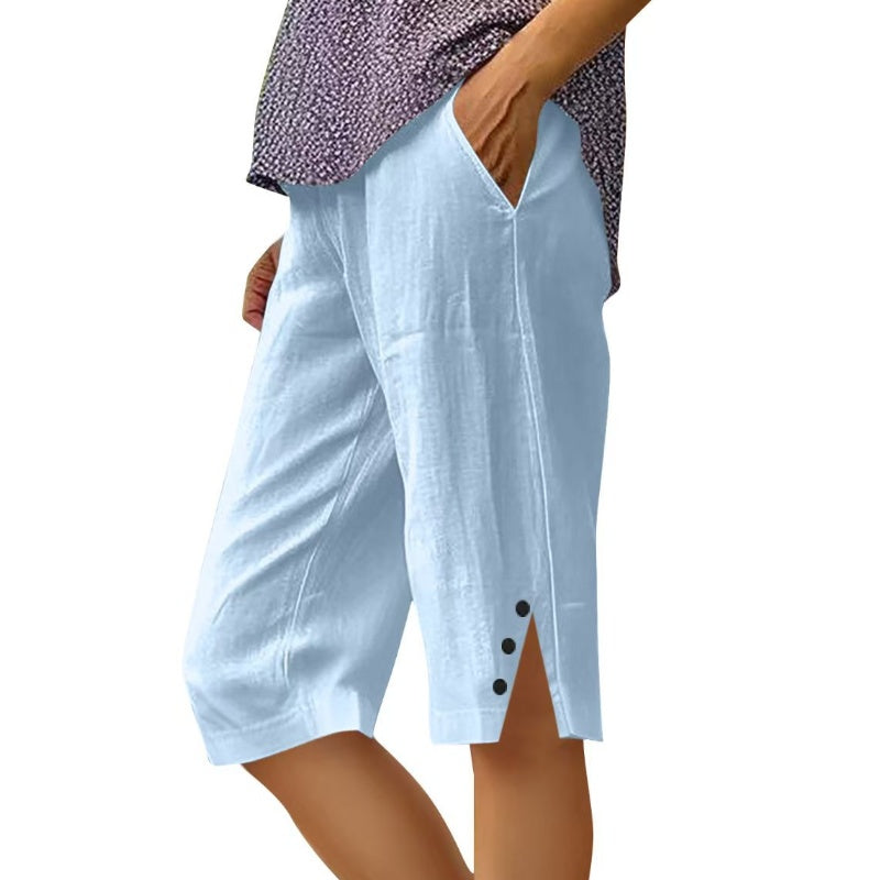 Babylon | Pantalones Capri con Bolsillos
