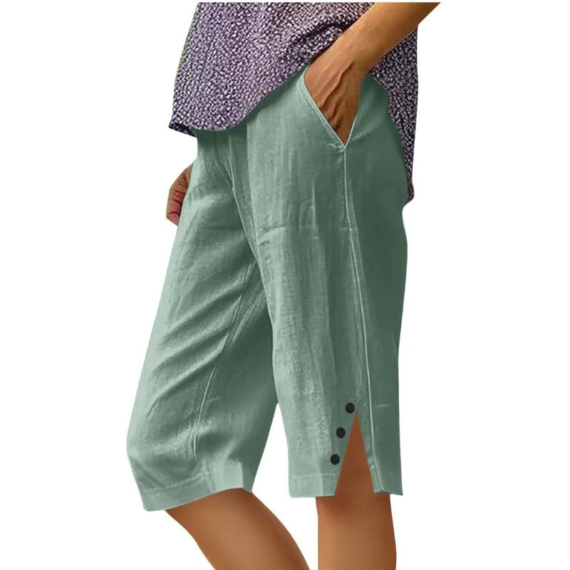 Babylon | Pantalones Capri con Bolsillos