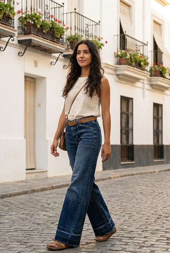 Babylon | Pantalón campana